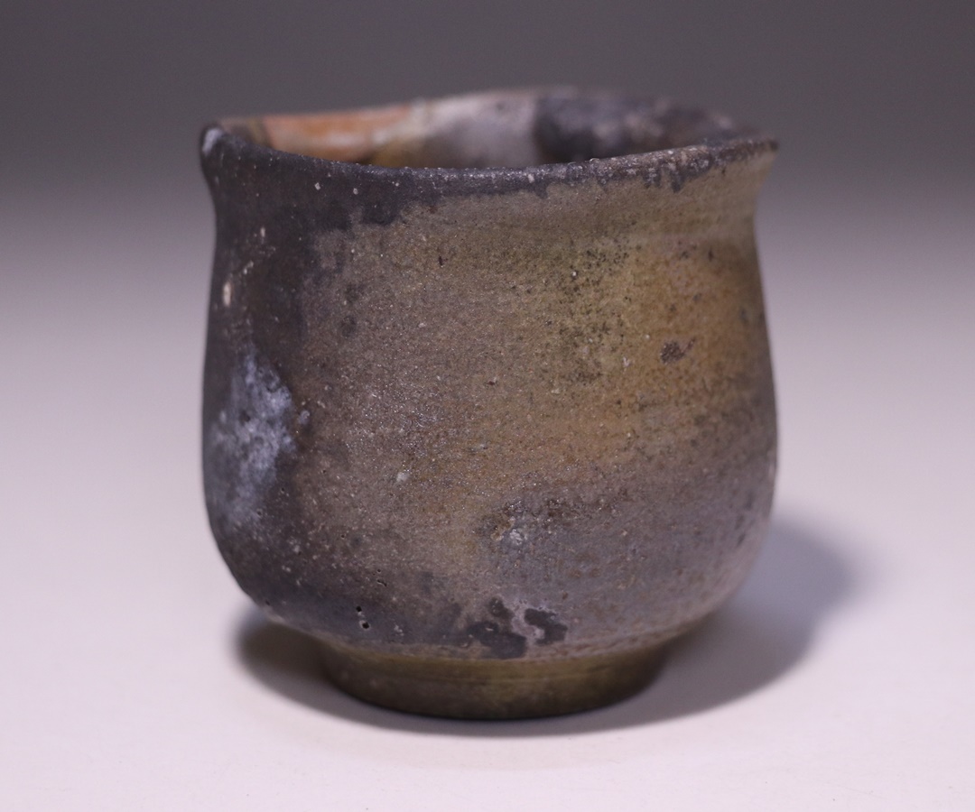 松井與之 作 「備前窯変酒呑」 ～備前焼専門卸小売店 川口陶楽苑～