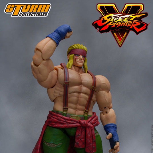 不遇な主人公【ストリートファイターV】「アレックス」アクション