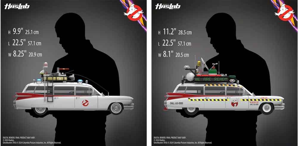 Ghostbusters Ecto-1 2024 Haslab Official Images & Preorder