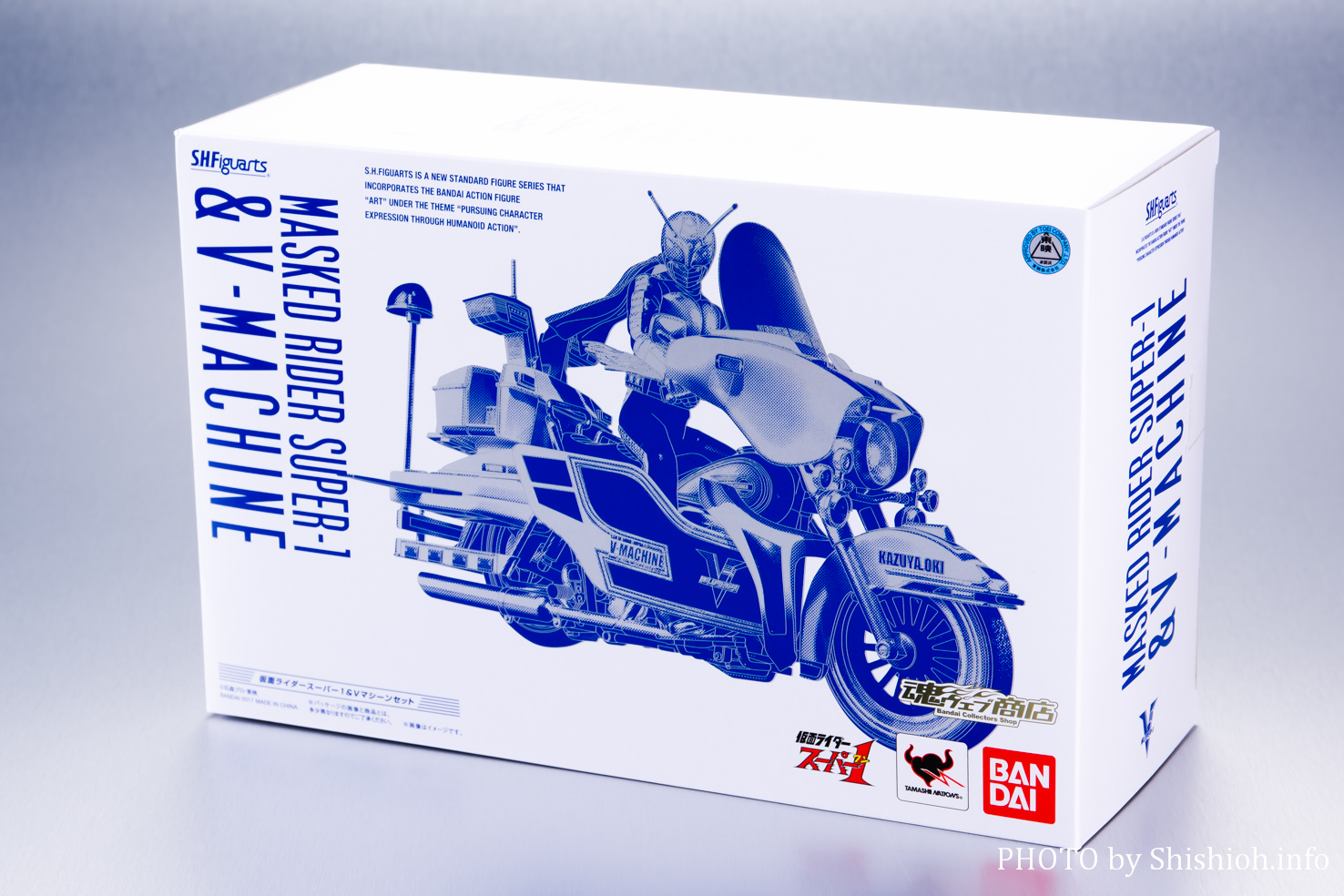 レビュー】S.H.Figuarts 仮面ライダースーパー1＆Vマシーンセット(V