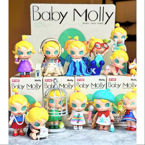 MOLLY Baby Molly When I was Three Series Whole Set Opened – TOYSEZ
