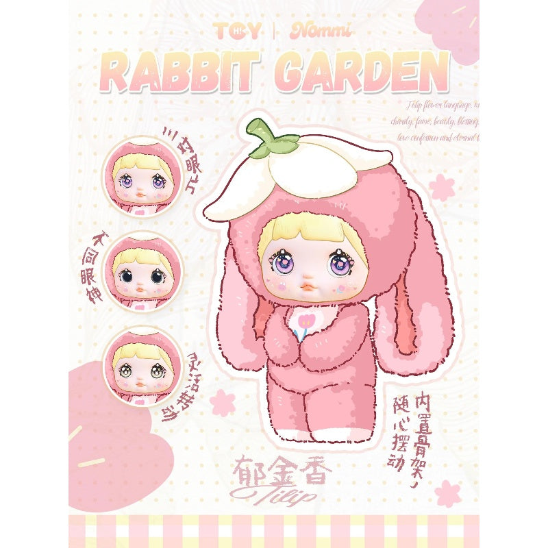 Nommi Garden Rabbit Vinyl Plush Doll Series Tulip – TOYSEZ