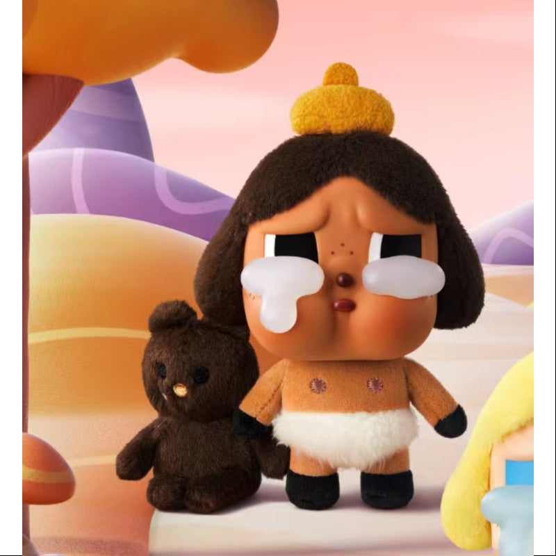 Crybaby Crying Again Series Vinyl Face Plush Secret Baby Brown(1
