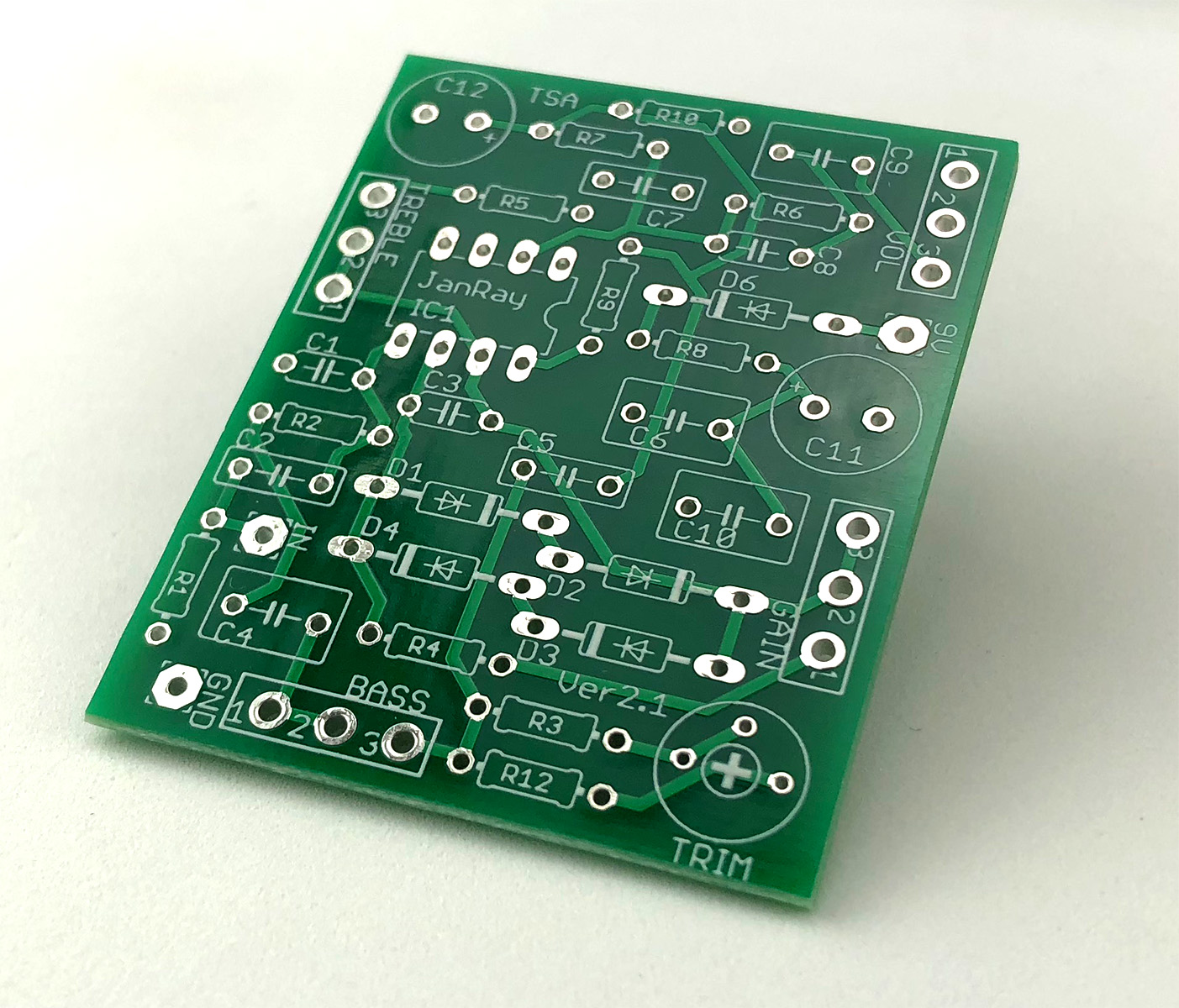 Jan Ray風自作オーバードライブ基板