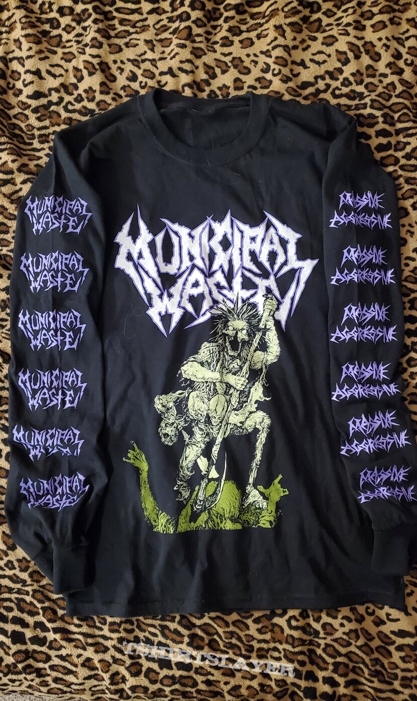 Municipal Waste tour long sleeve | TShirtSlayer TShirt and