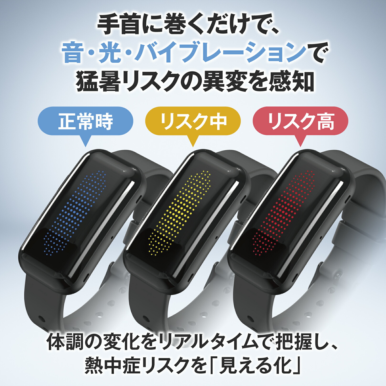 楽天市場】ミツフジ正規販売店 hamon band S（ハモンバンド）熱中症
