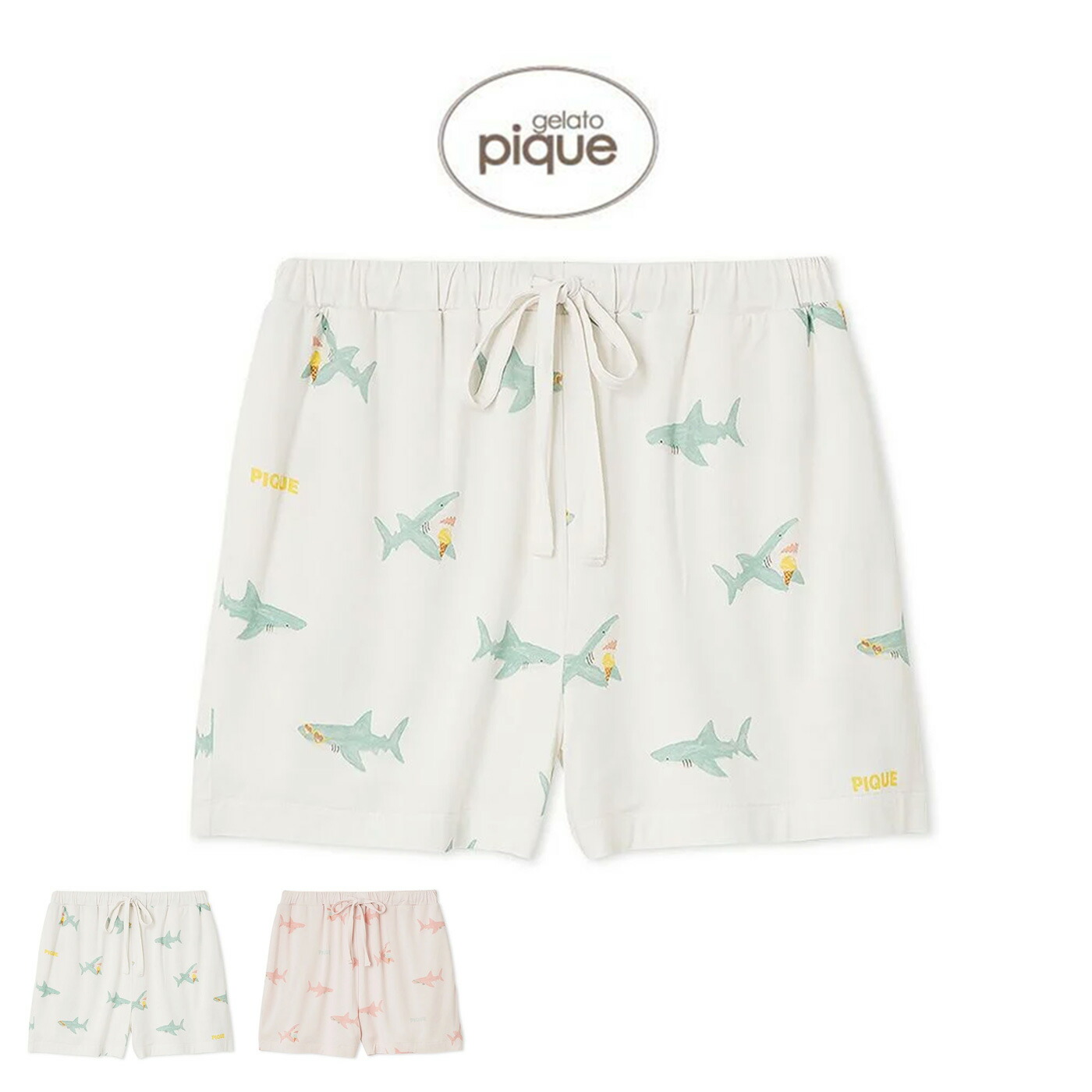 楽天市場】SALE40%OFF ジェラートピケ gelato pique 接触冷感 SHARK柄