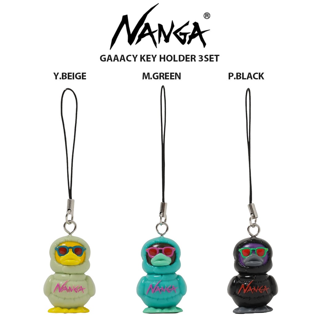 楽天市場】NANGA ナンガ GAAACY KEY HOLDER / ガーシーキーホルダー 3