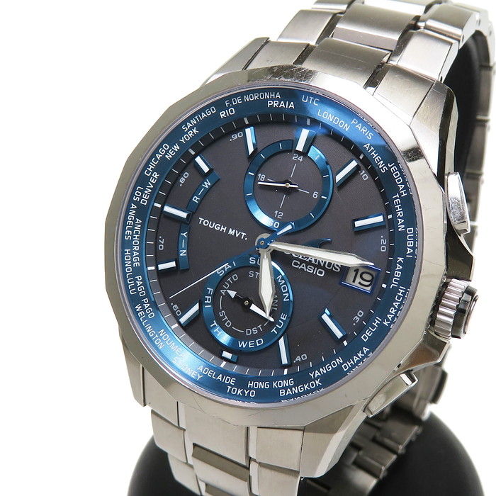 楽天市場】【CASIO/カシオ】 オシアナス マンタ OCW-S2000 腕時計