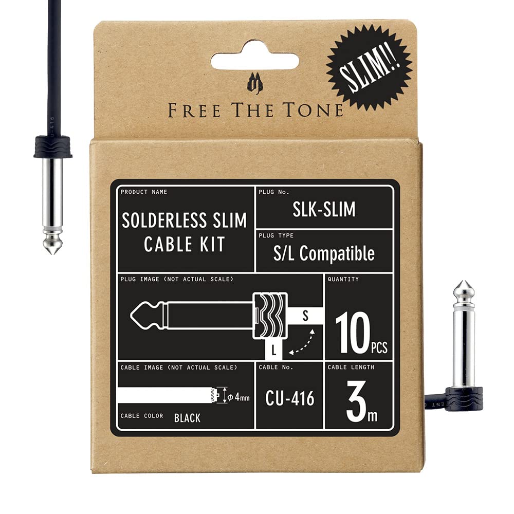 楽天市場】【送料無料】Free The Tone/SLK-SLIM Solderless Slim Cable