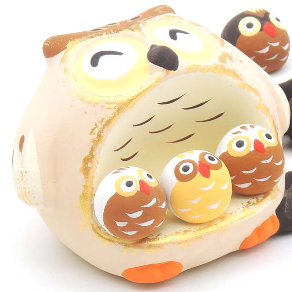 楽天市場】ふくろう 置物 グッズ 梟 ギフト 健康祈願 【幸福六（こう