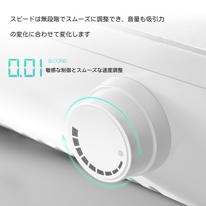 楽天市場】L'UGX ネイル 集塵機 ネイルダストコレクター 4000RPM回転数