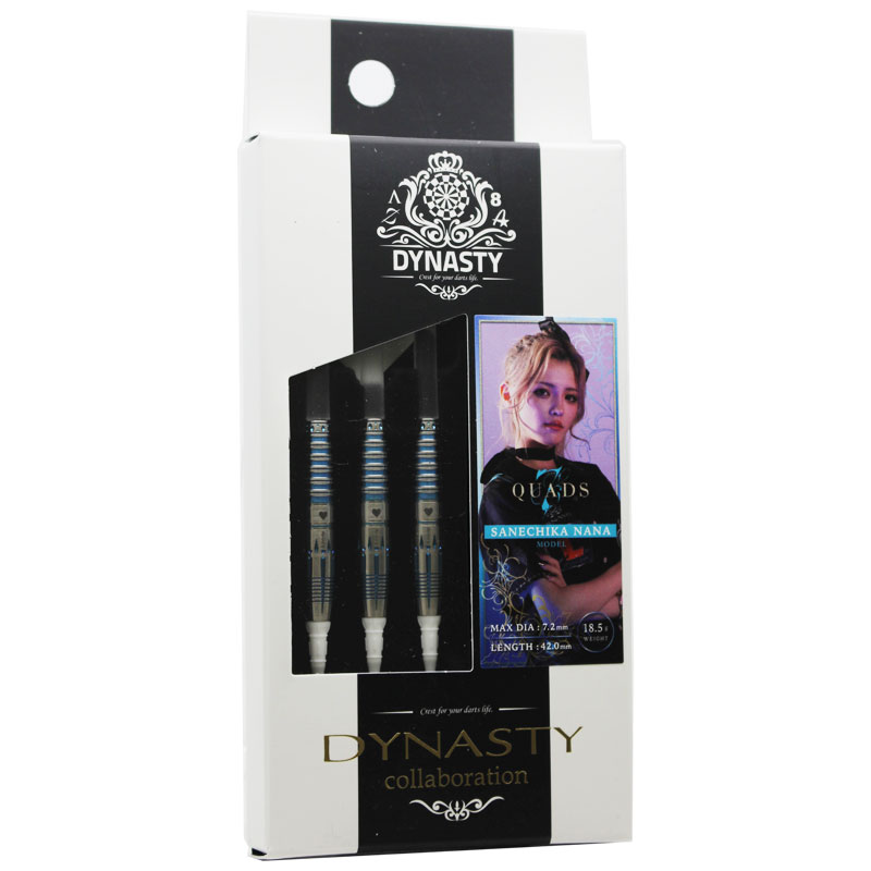 楽天市場】ダーツ クワッズ セブンス 實近菜那 ブルー ダイナスティ