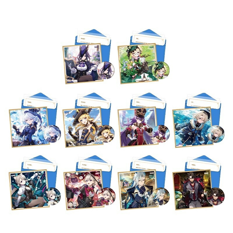 楽天市場】原神 公式グッズ 正規品 命定の日 キャラ誕生日グッズセット