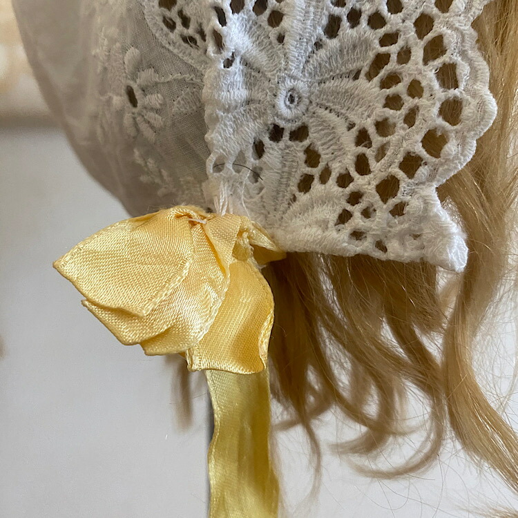 楽天市場】ヴィンテージドールボンネット アンティークドール