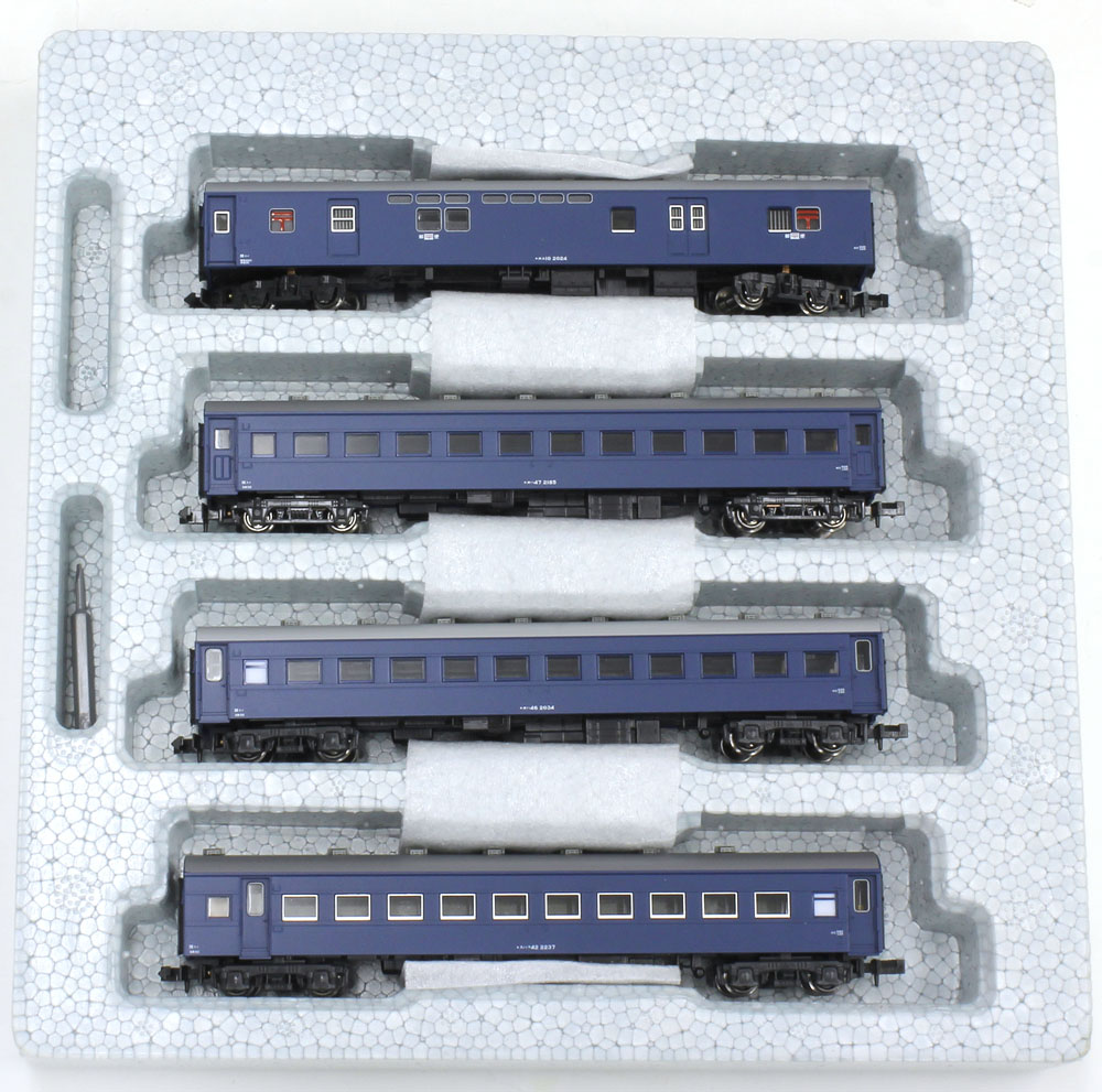 楽天市場】旧形客車 4両セット（ブルー）【KATO・10-034-1】「鉄道模型