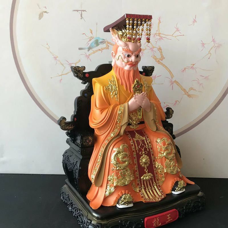 楽天市場】南海龍王様 道教美術 神像 卓上置物 玄関置物 縁起物 風水