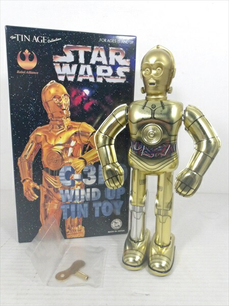 楽天市場】◎【スターウォーズ/STAR WARS】『 C-3PO WIND UP TIN TOY