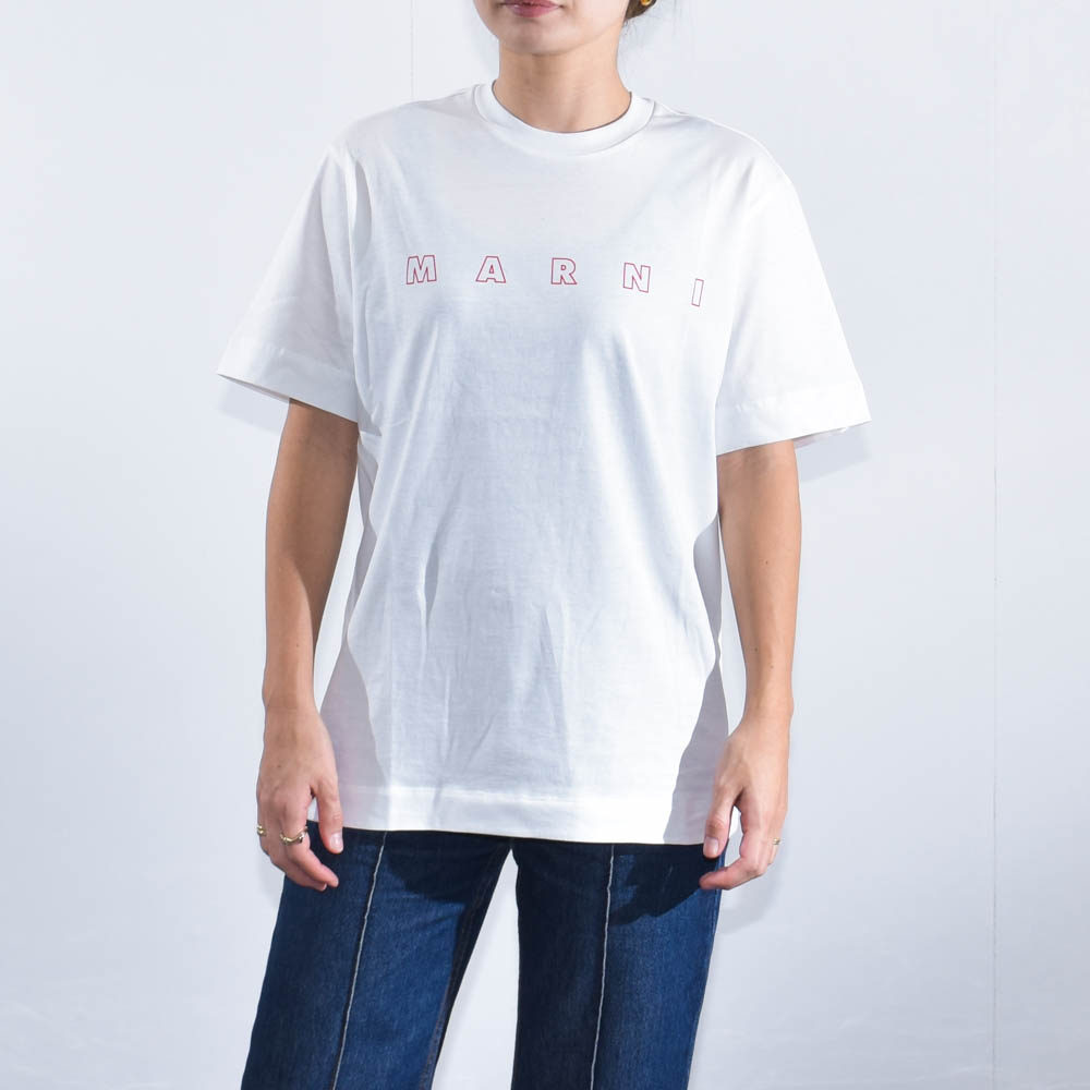 楽天市場】マルニ Tシャツ キッズ ロゴ 大人もOK レディース MARNI