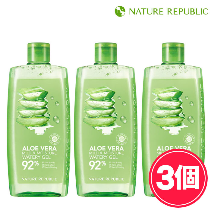 楽天市場】【アロエ 保湿ジェル】NATURE REPUBLIC ALOE VERA GEL 92