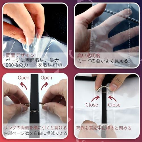 楽天市場】YoKiStar カードファイル 9ポケット トレカ ファイル 大容量