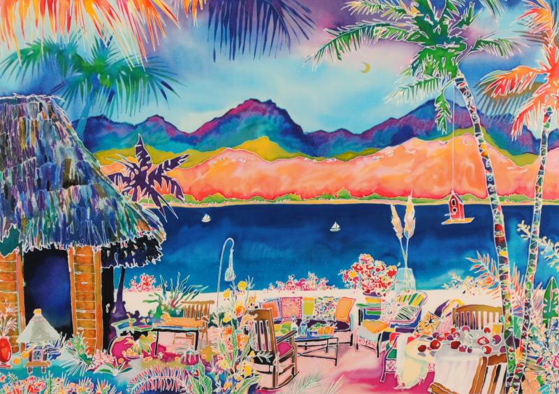 楽天市場】ジェニファー・マークス ポメグラネイトコーヴ 海 絵画 風景