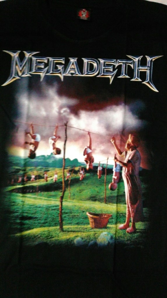 楽天市場】ロックTシャツ MEGADETH メガデス S/M/L/XL /バンT/バンドT