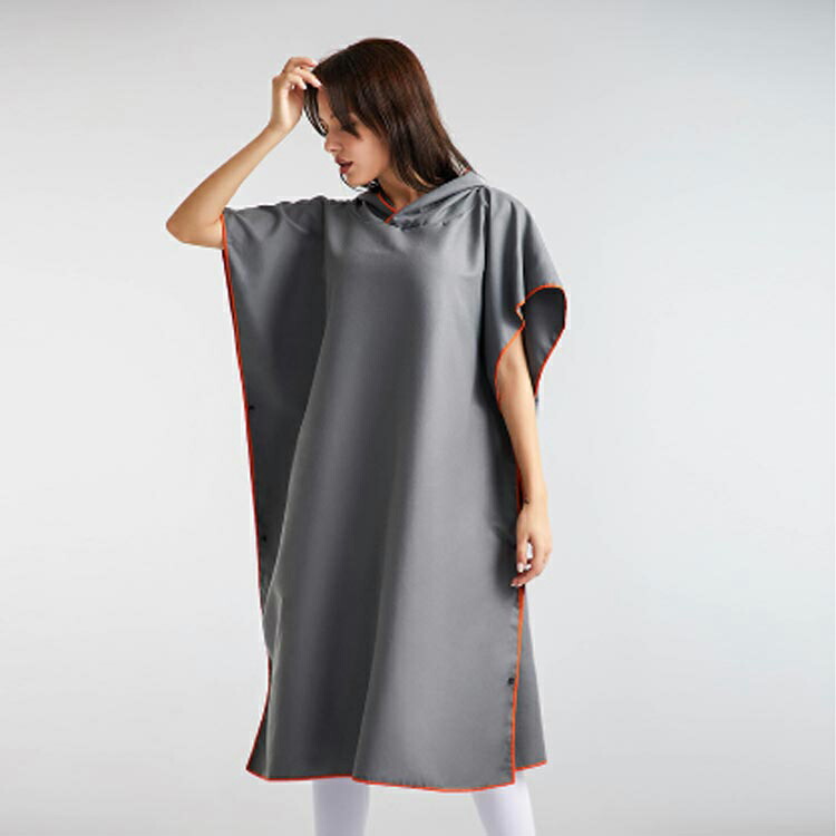 楽天市場】 お風呂上がり 着替えポンチョ お着替えポンチョ 防災 速乾