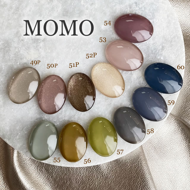 楽天市場】□カラージェル MOMO by nail for all 3g 49-60 《10個まで