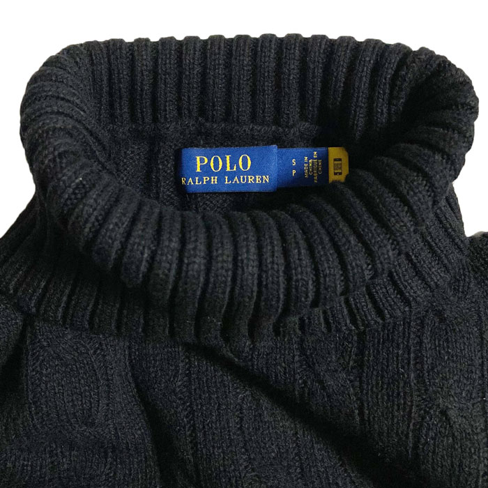 Polo Ralph Lauren ケーブル ニット セーター カシミア混合 S