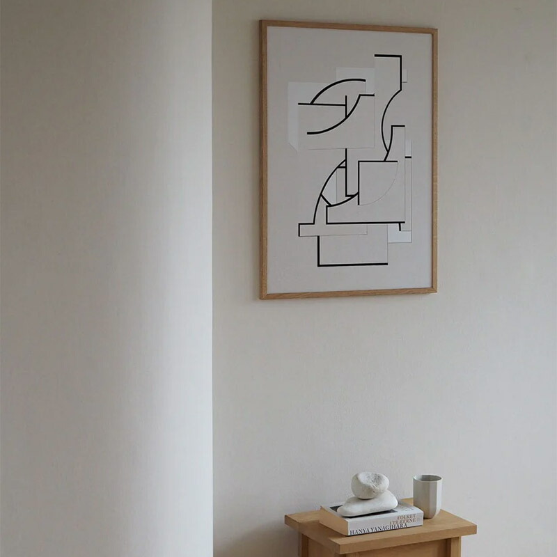 楽天市場】デンマーク ATELIER CPH ポスター OBJECT BLANC [no.27