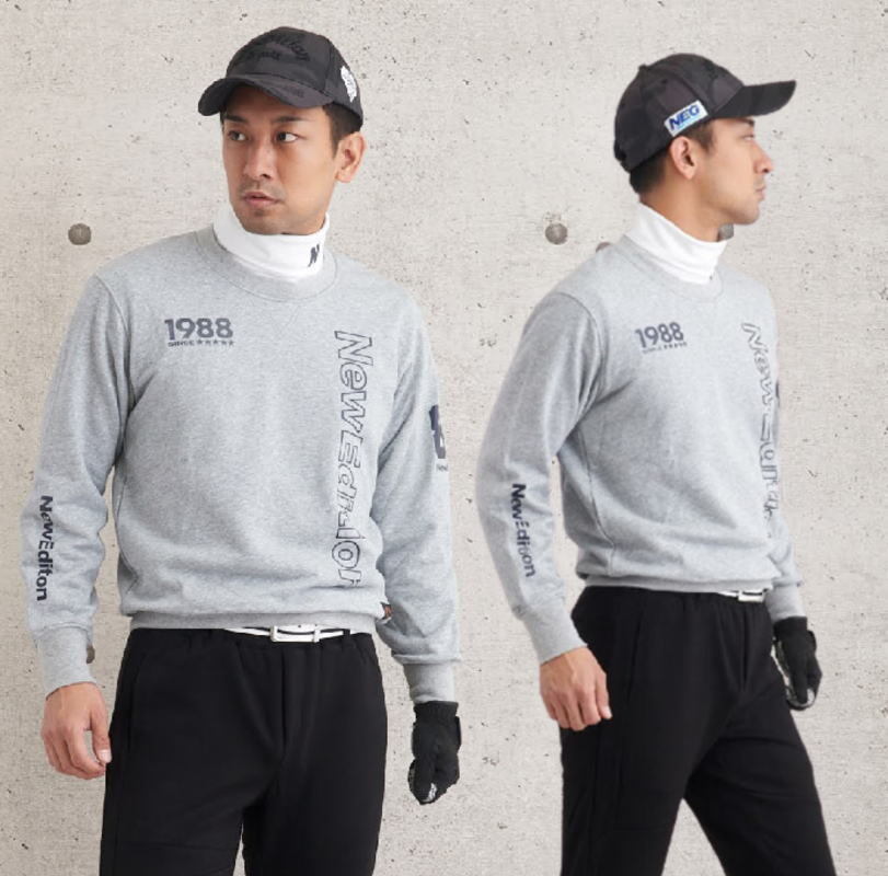 楽天市場】トレーナー スエット ゴルフウェア メンズ ロゴ ゴルフ