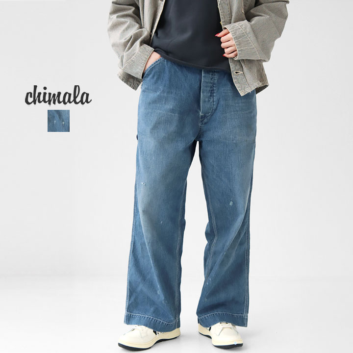 楽天市場】chimala(チマラ) デニム ペインターパンツ CS39-MP11/S