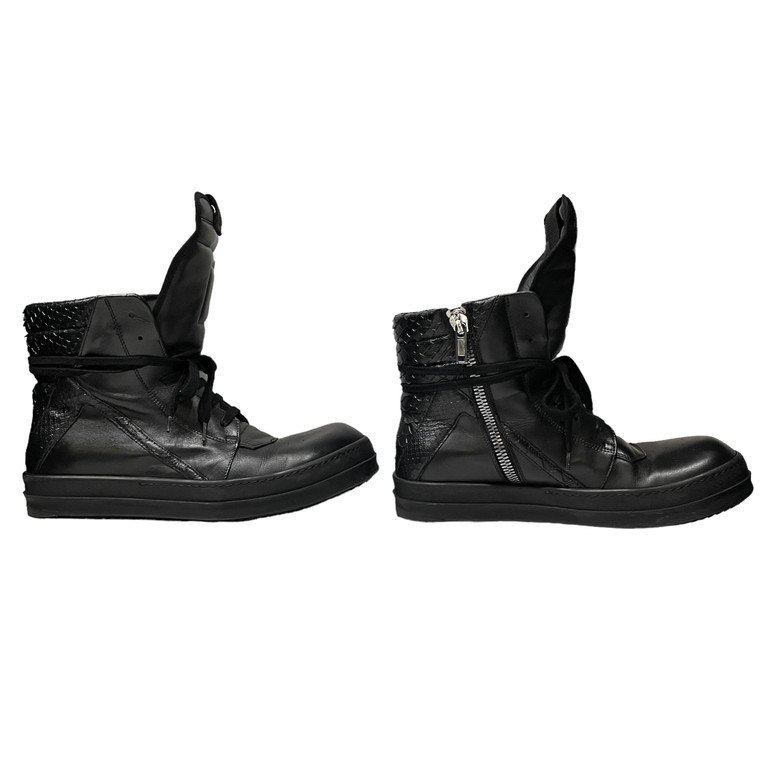 楽天市場】Rick Owens PYTHON GEOBASKET パイソンカーフレザー