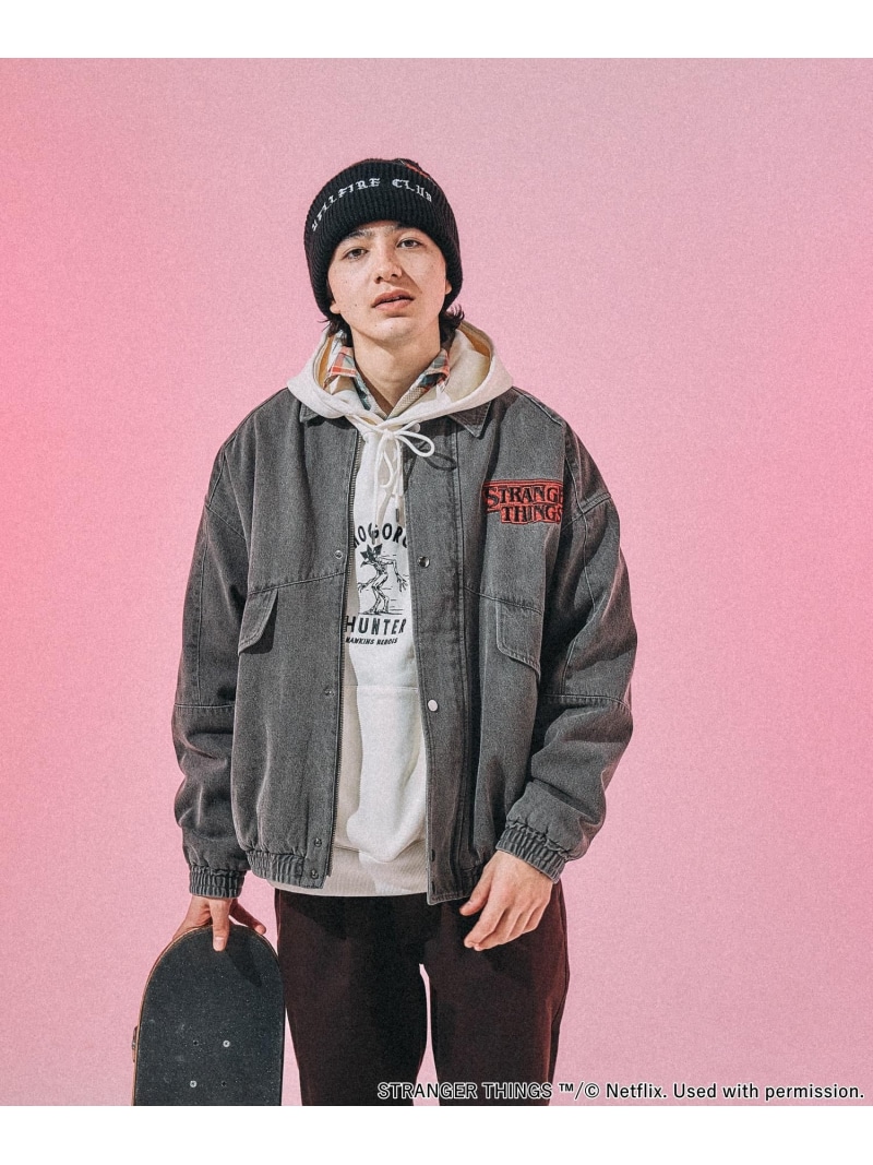 楽天市場】【STRANGER THINGS】コラボデニムブルゾン niko and
