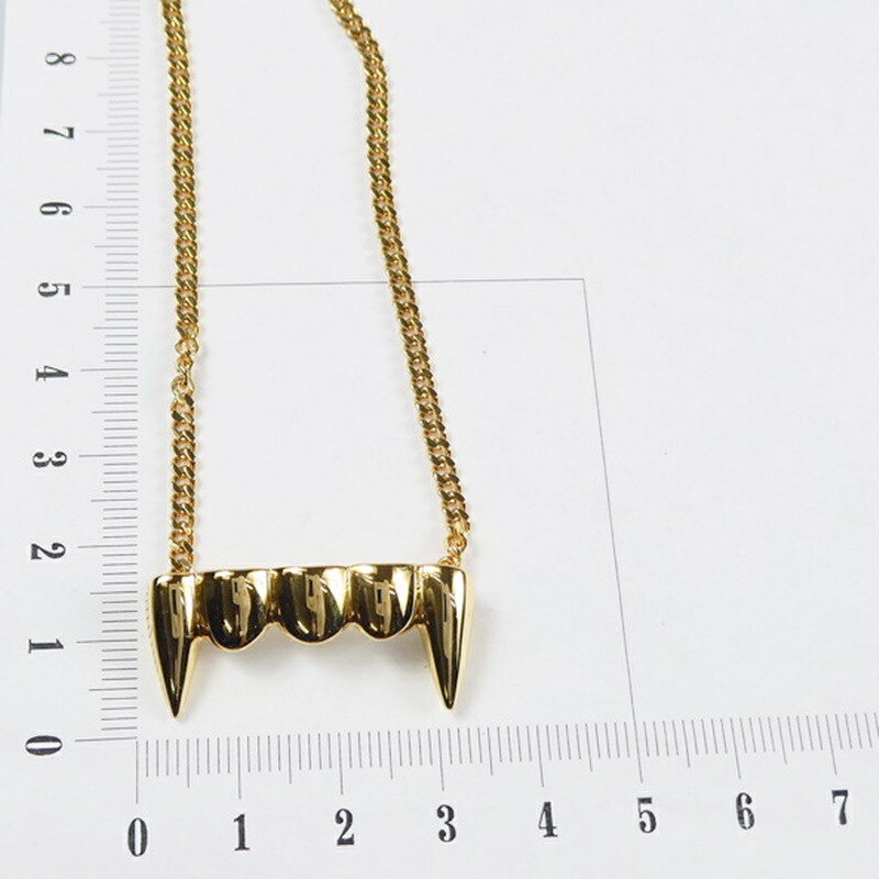 楽天市場】【中古】PAM｜パム FANGS NECKLACE 9936/B-GLD シルバー