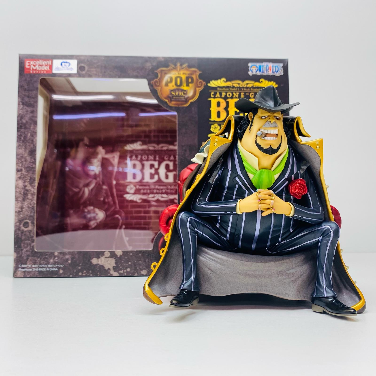 楽天市場】【中古】 ワンピース フィギュア カポネ・ギャング ベッジ