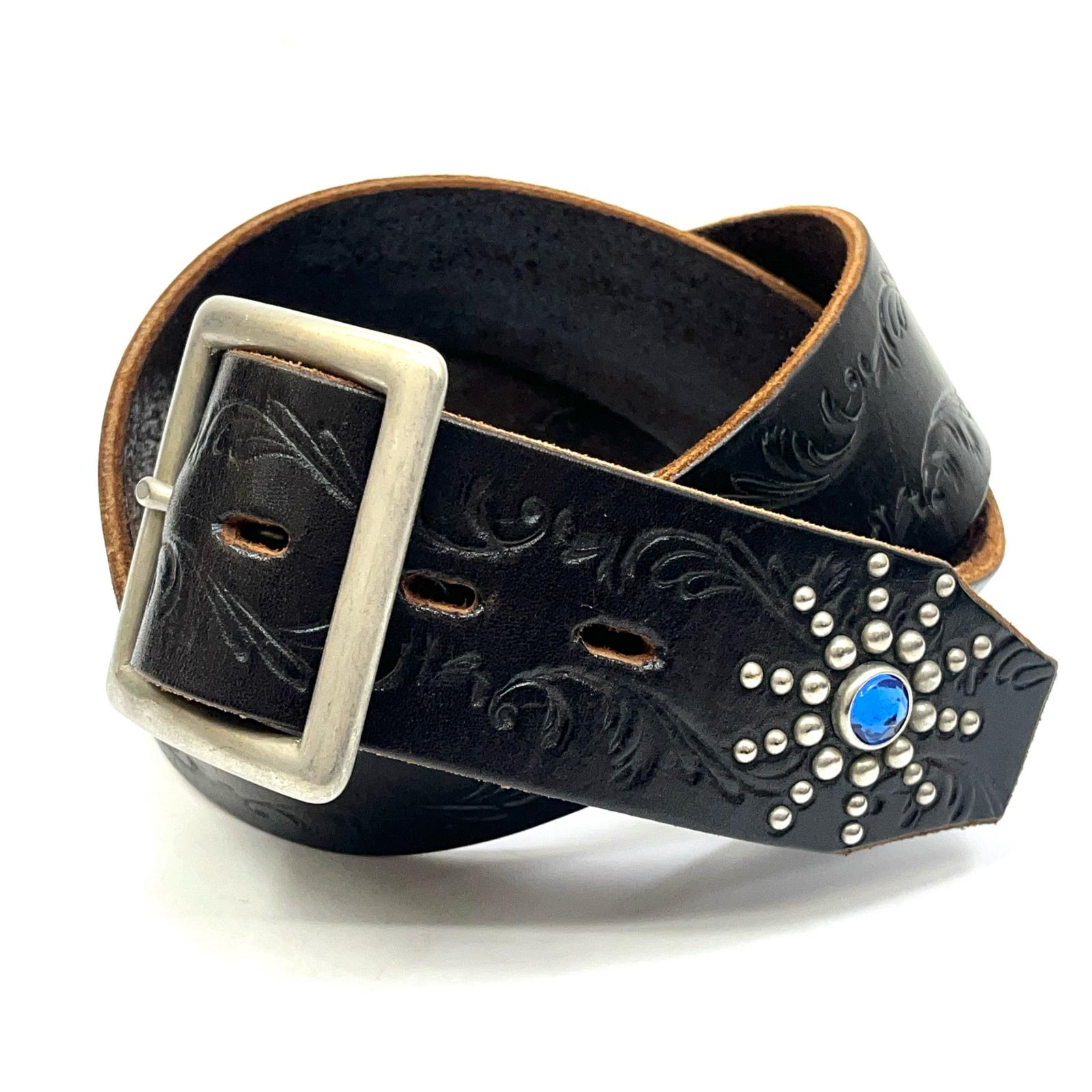 HTC スタッズ ベルト 34 HTC ベルト 34 スタッズベルト: ファッション