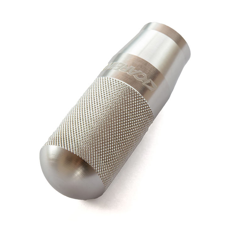 楽天市場】ハイグリップシフトノブ（シルバー/アルミ）：M10 x 1.25