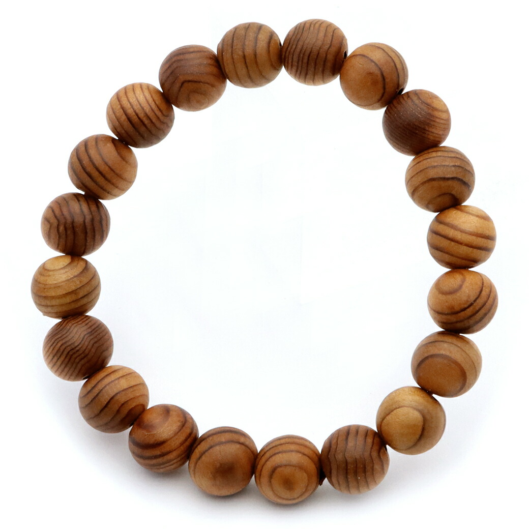 楽天市場】高野山参道霊珠 杉 ブレスレット 11mm 木箱付き 世界遺産