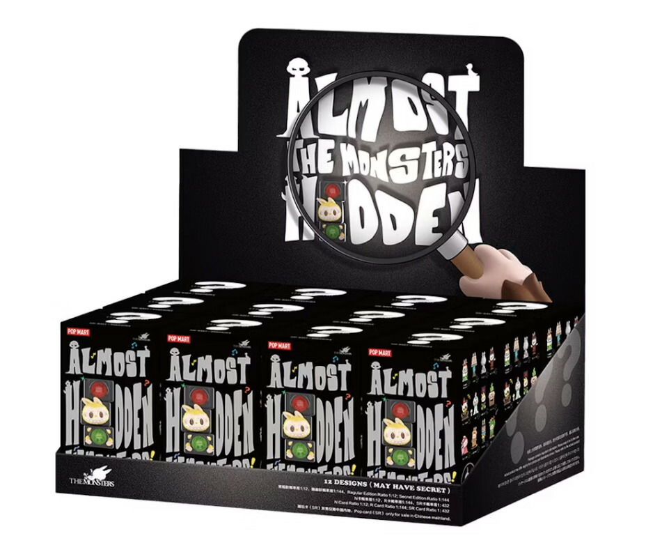 楽天市場】未開封品 POP MART THE MONSTERS (LABUBU) Almost Hidden