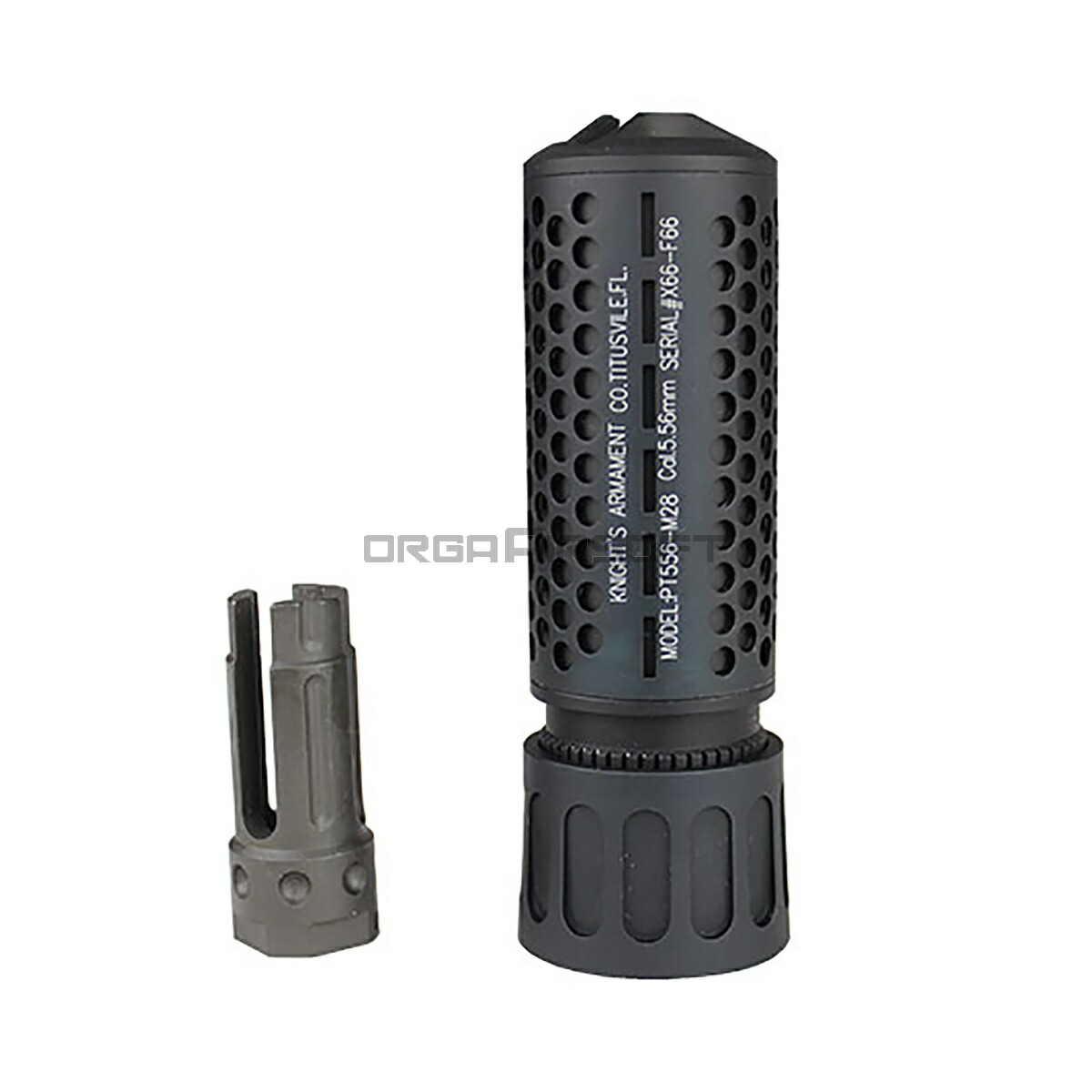楽天市場】5KU KAC 556 QDC/CQB タイプ ショートサプレッサー 14mm逆