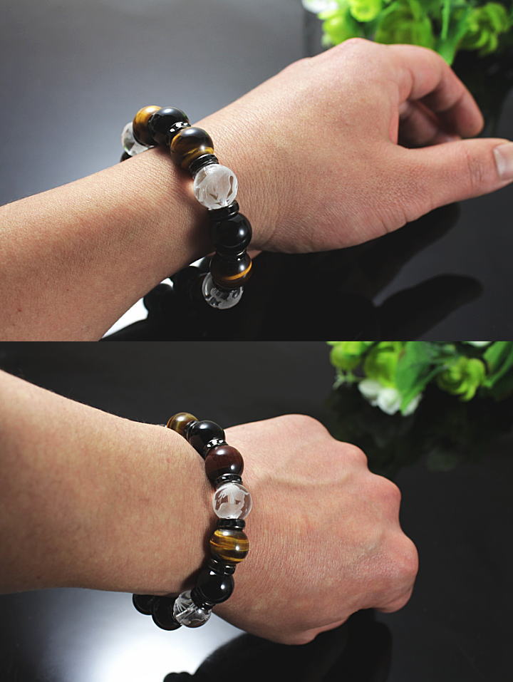 楽天市場】厄年 プレゼント 男性 パワーストーン ブレスレット メンズ