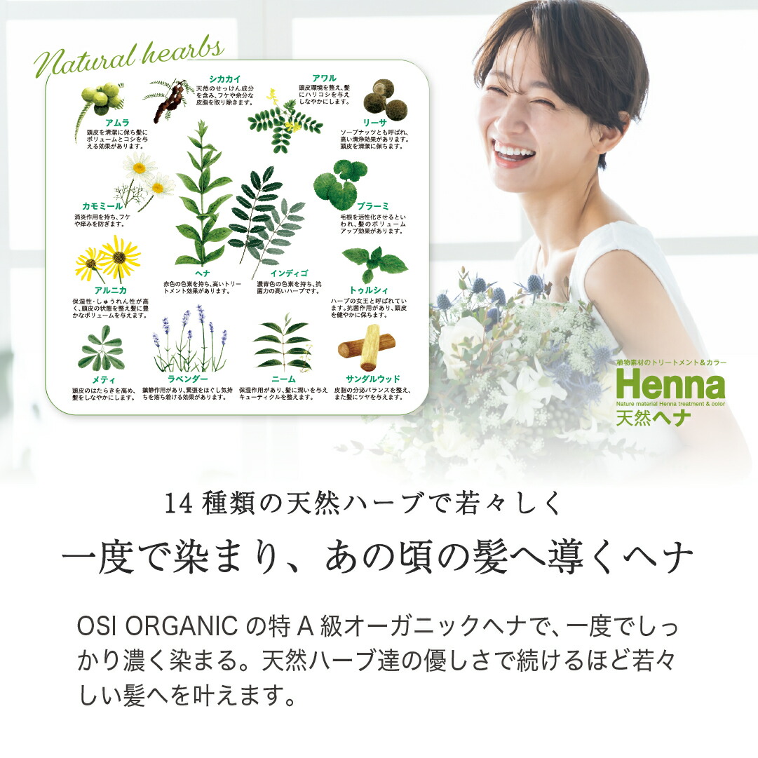 楽天市場】オーズナチュラルヘナ Os Natural Henna インディゴネイビー