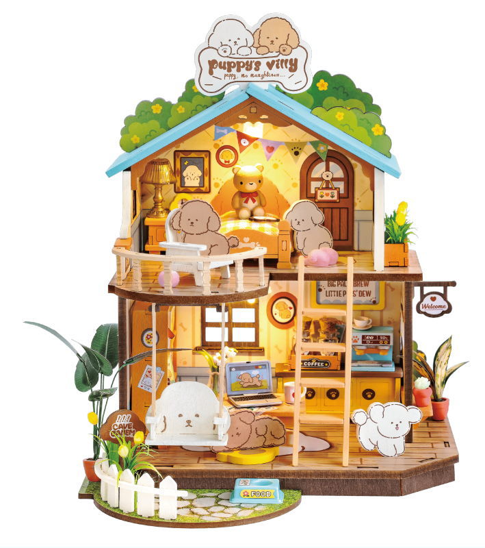 楽天市場】ROBOTIME ROLIFE DIYミニチュアドールハウスキット 【DG169