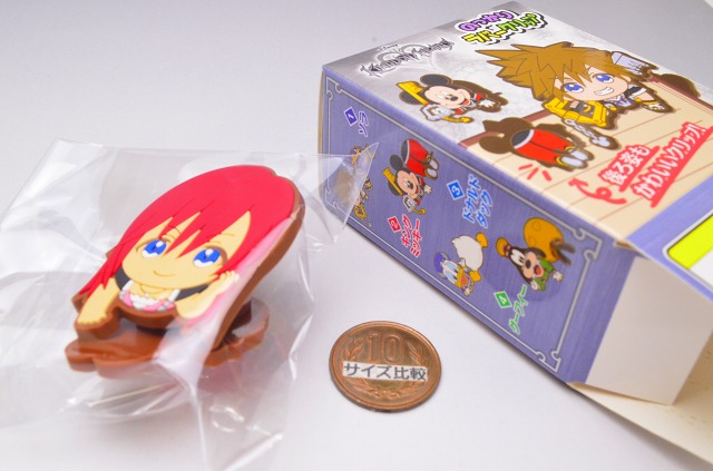 楽天市場】キングダムハーツ のっかりラバークリップ [8.カイリ