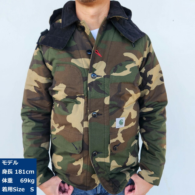 楽天市場】Carhartt WIP スミスジャケット 迷彩/Camo Laurel