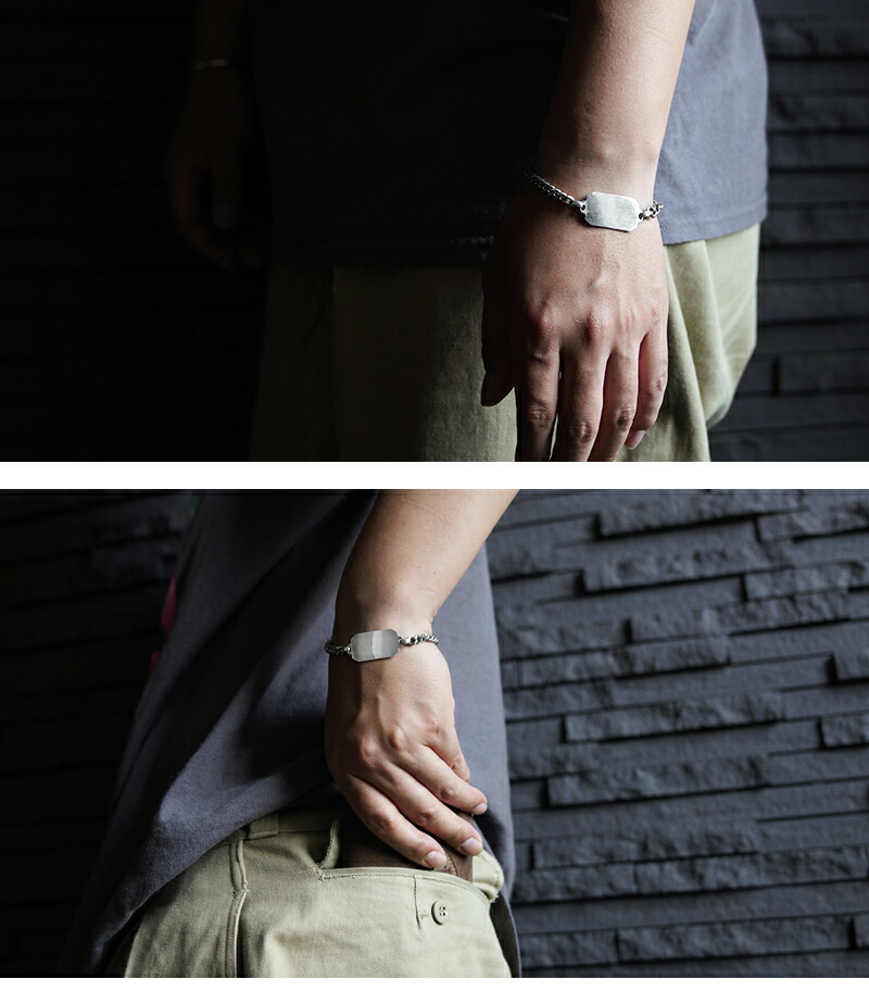 楽天市場】BUTTON WORKS ボタンワークス WAIPER別注 IDブレスレット