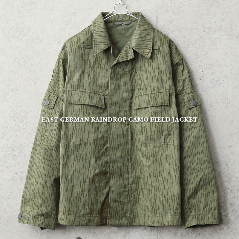 楽天市場】実物 USED 東ドイツ軍 レインドロップカモ フィールド