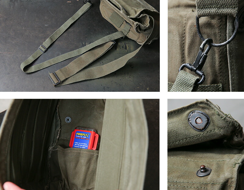 楽天市場】☆実物 USED 米軍 ヴィンテージ コットンキャンバス M17